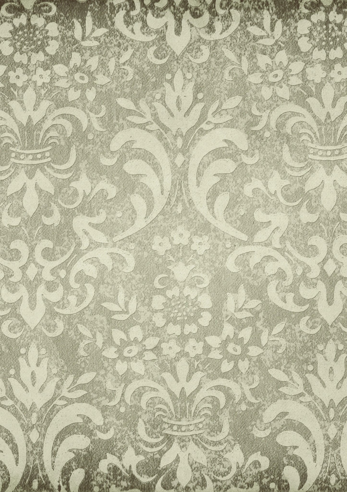 Decoupage Queen, Rice Paper, Christmas, Tapestry, Green, White, Wallpaper, Background, 2025 Release, Decoupage, Mixed Media, A4 8.27 X 11.69 Decoupage Queen