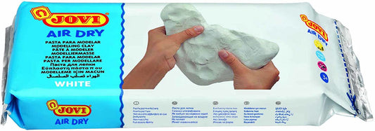 Jovi, Air Dry Clay, Soft Modeling Clay, White 2.2 lbs, Non-toxic, all natural