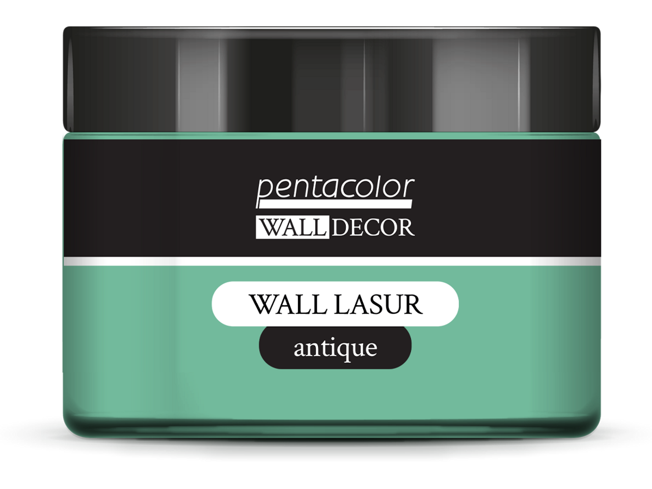Pentart, Wall Lasur, Metallic, Antique, Gel, 150 ml, Patina Blue and Green, Blue-gold, Gold, Pearl Rose, Red Copper