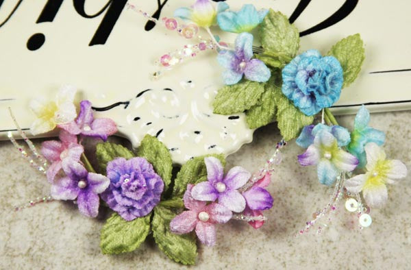 Prima Flowers, Paper, Scrapbooking, Mixed Media, Tres Jolie Dawn, 2 Piece