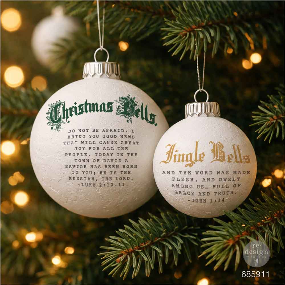 Re-Design with Prima, Middy Plus Transfers, Noel In Script, 2026 Q4, 3 sheets + 1 bonus sheet, 8.5″x11