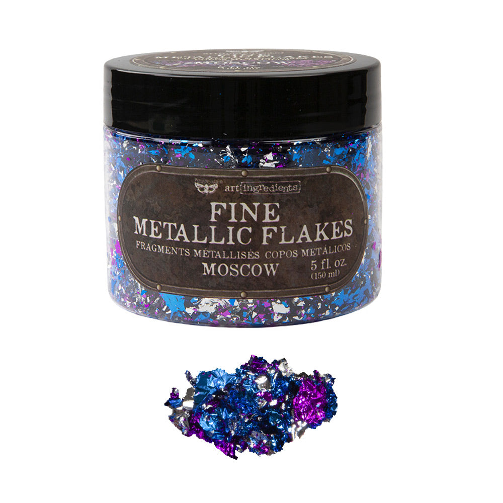 Finnabair, Art Ingredients, Fine Metallic Gilding Flakes, Mixed Media Art
