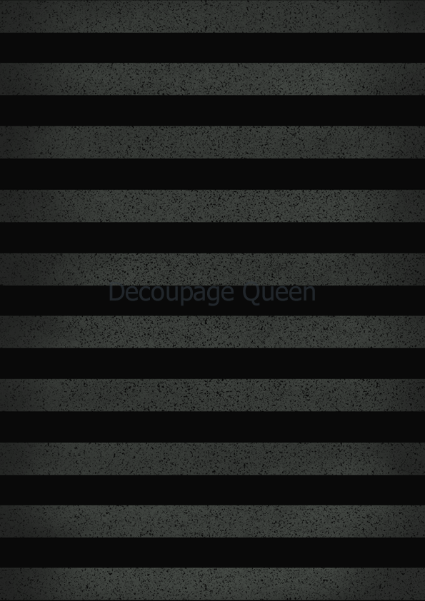 Decoupage Queen, Rice Paper, 2024 Fall Release, Gothic, Vintage, Stripes, Black, Grey, Background, Wallpaper, A4 8.3" X 11.7", DQRP-0616