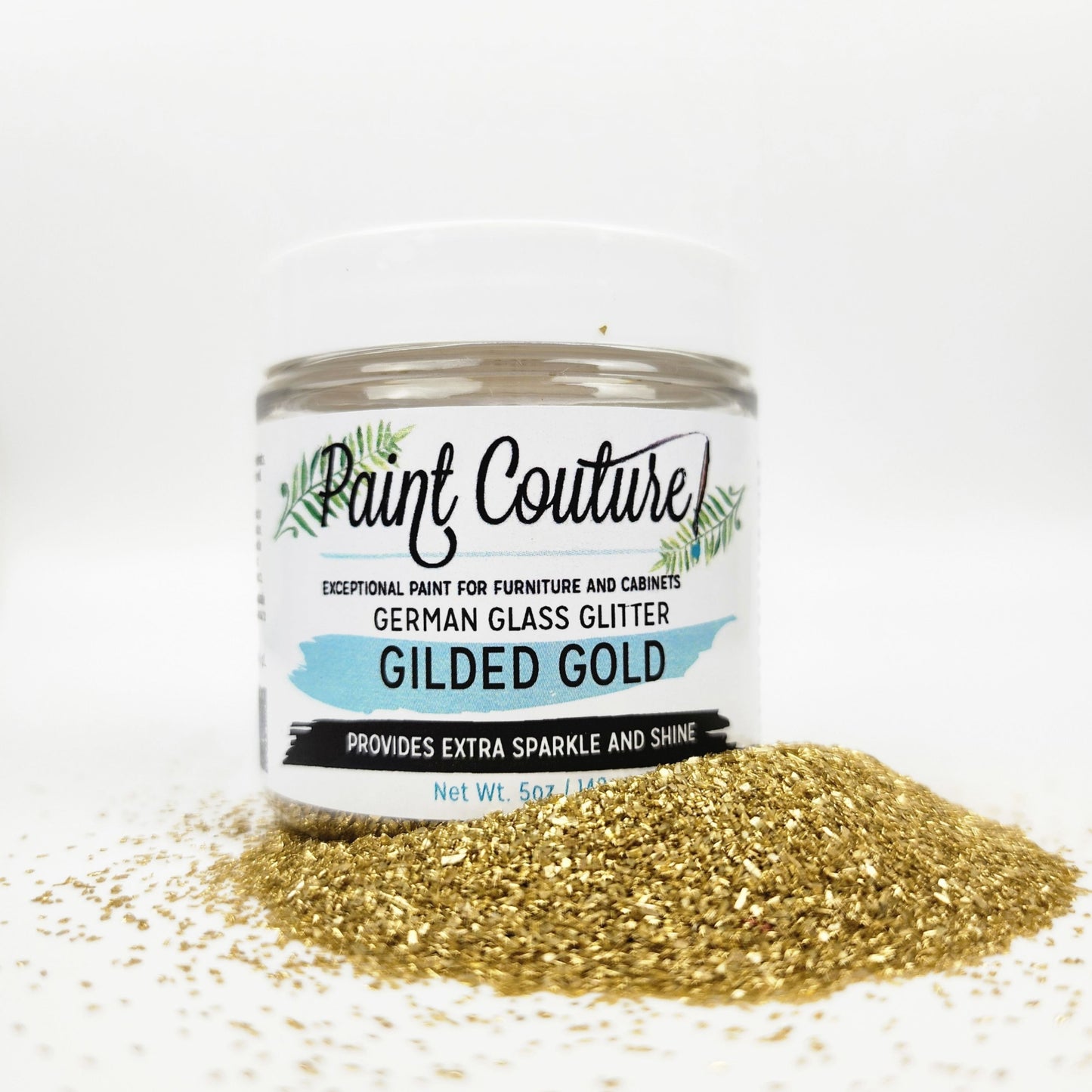Paint Couture, German Glass Glitter, 2.5 oz, Sparkly, Mixed Media, Crafts