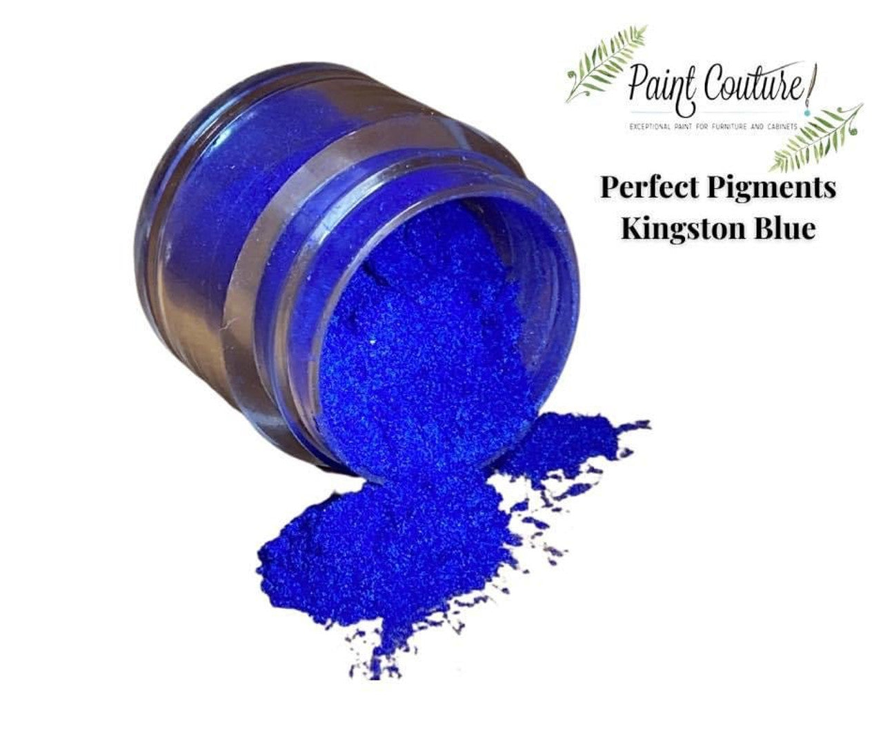 Paint Couture, Perfect Pigments, Fine Mica Powder, Non-toxic, Shimmery, Greens, Blues, Purples, Metallic, 1/4 oz, 7.5 g