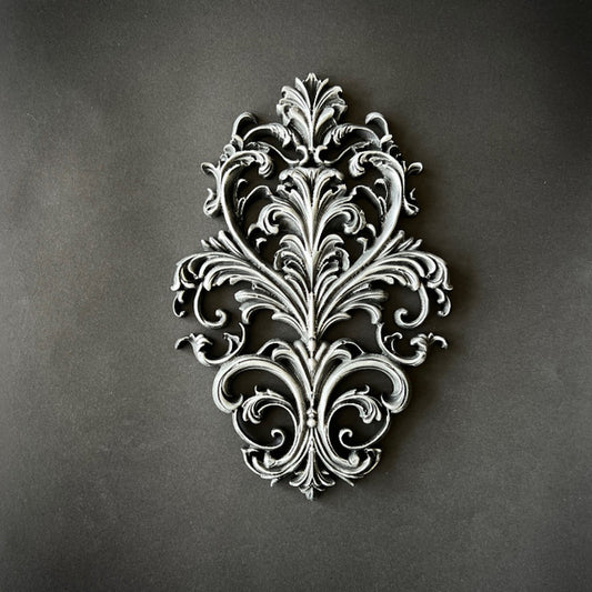 LaBlanche, Silicone Mould, Mold, Limited Edition, Baroque Emblem, Food Safe, Silicone Mold, 12.7 x 20.3 cm