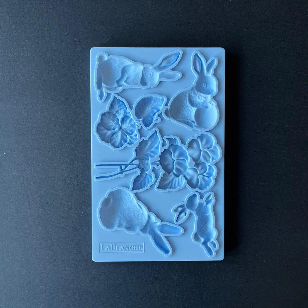 LaBlanche, Silicone Mould, Mold, Limited Edition, 2025, Easter, Spring, Rabbits Food Safe, Silicone Mold, 2025 Release, LBMF114 LaBlanche