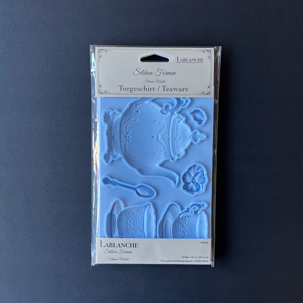 LaBlanche, Silicone Mould, Mold, Limited Edition, Tea Set, Cups, Pot, Vintage Style, Food Safe, Silicone Mold, 2025 Release, LBMF115