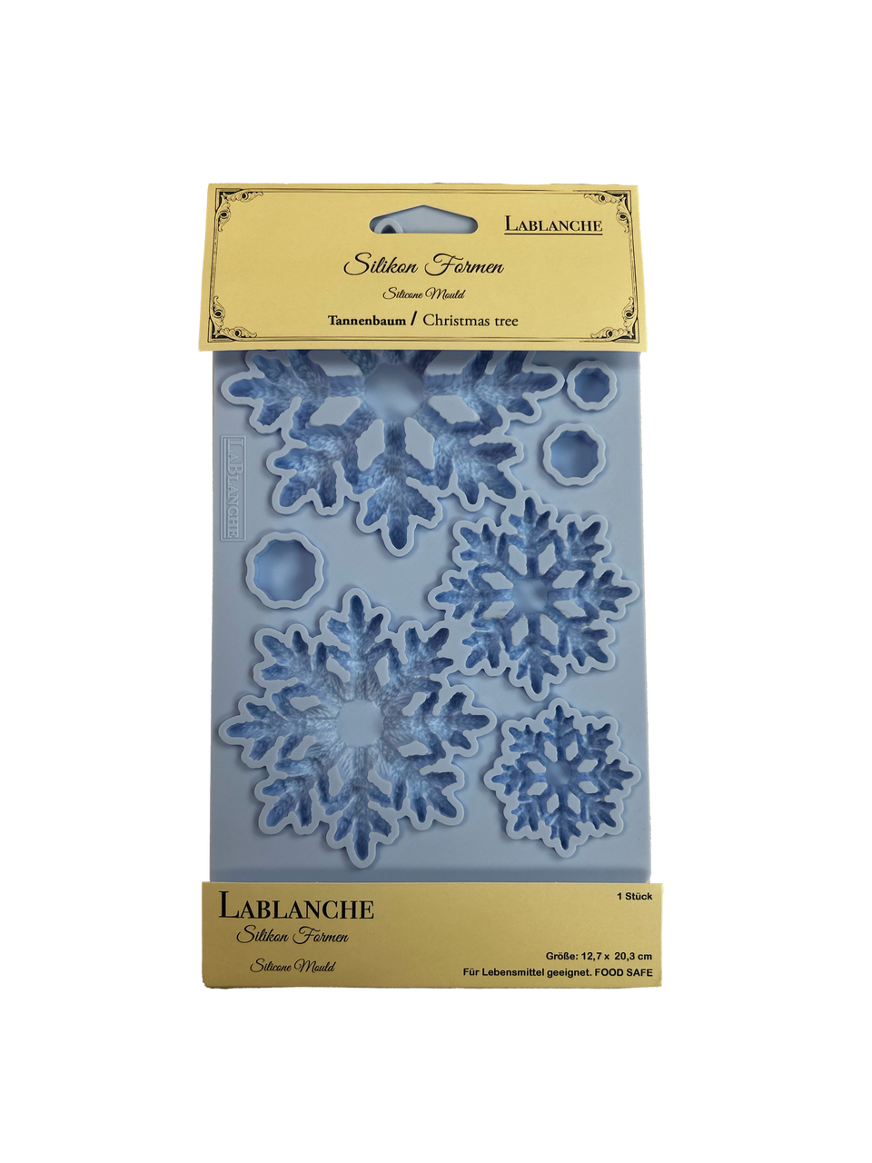 LaBlanche, Silicone Mould, Mold, Limited Edition, Christmas Tree, Snowflakes, Food Safe, Silicone Mold, Summer 2025 Release, LBMF120