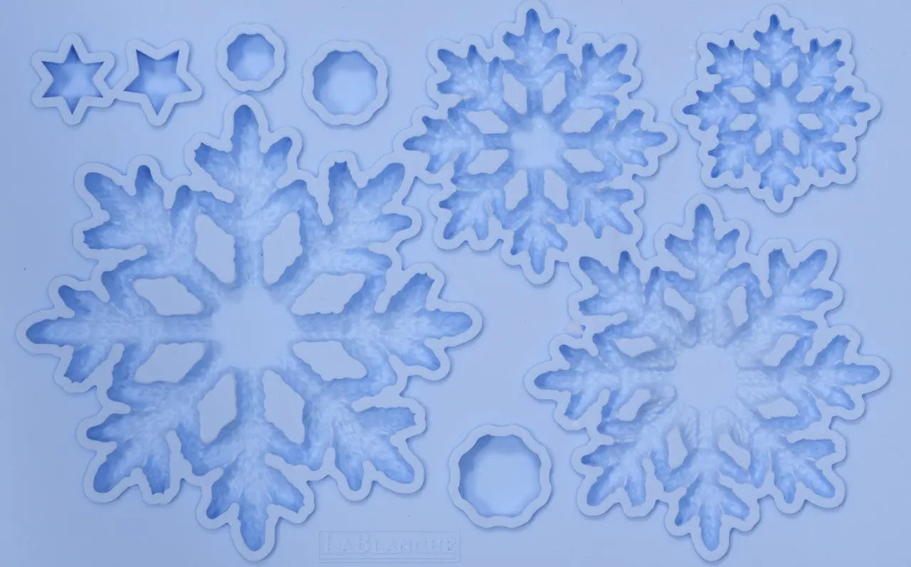 LaBlanche, Silicone Mould, Mold, Limited Edition, Christmas Tree, Snowflakes, Food Safe, Silicone Mold, Summer 2025 Release, LBMF120 LaBlanche