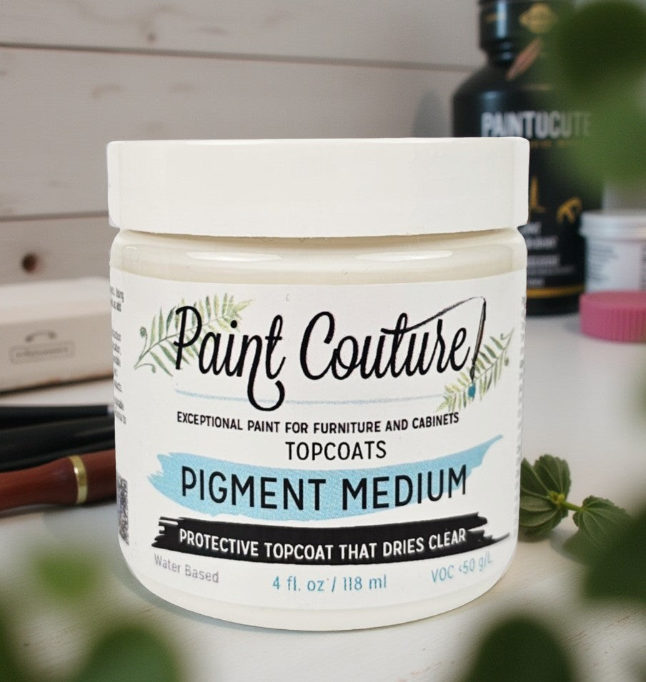 Paint Couture, Pigment Medium, Glossy Finish, 4 oz, Made in the USA