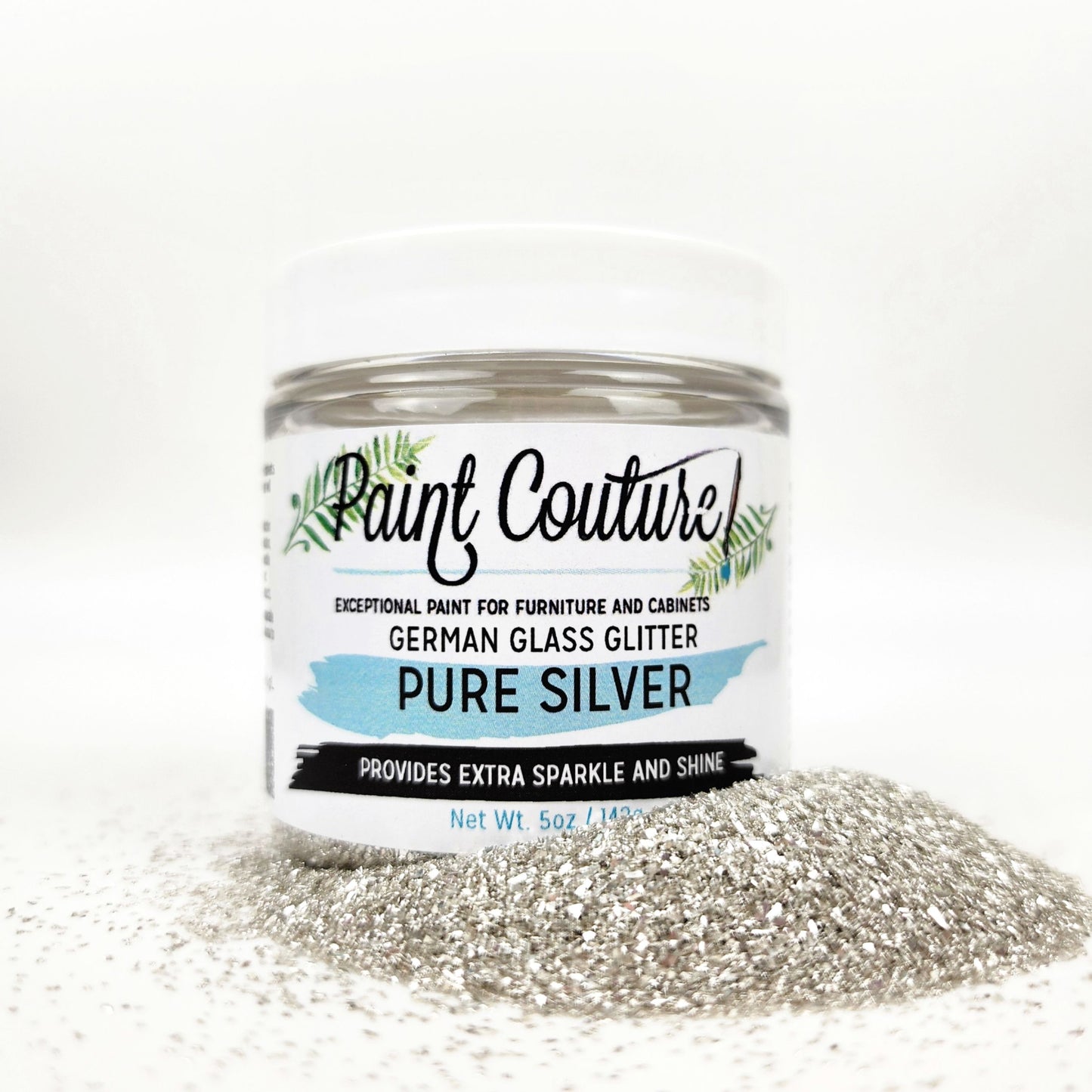 Paint Couture, German Glass Glitter, 2.5 oz, Sparkly, Mixed Media, Crafts