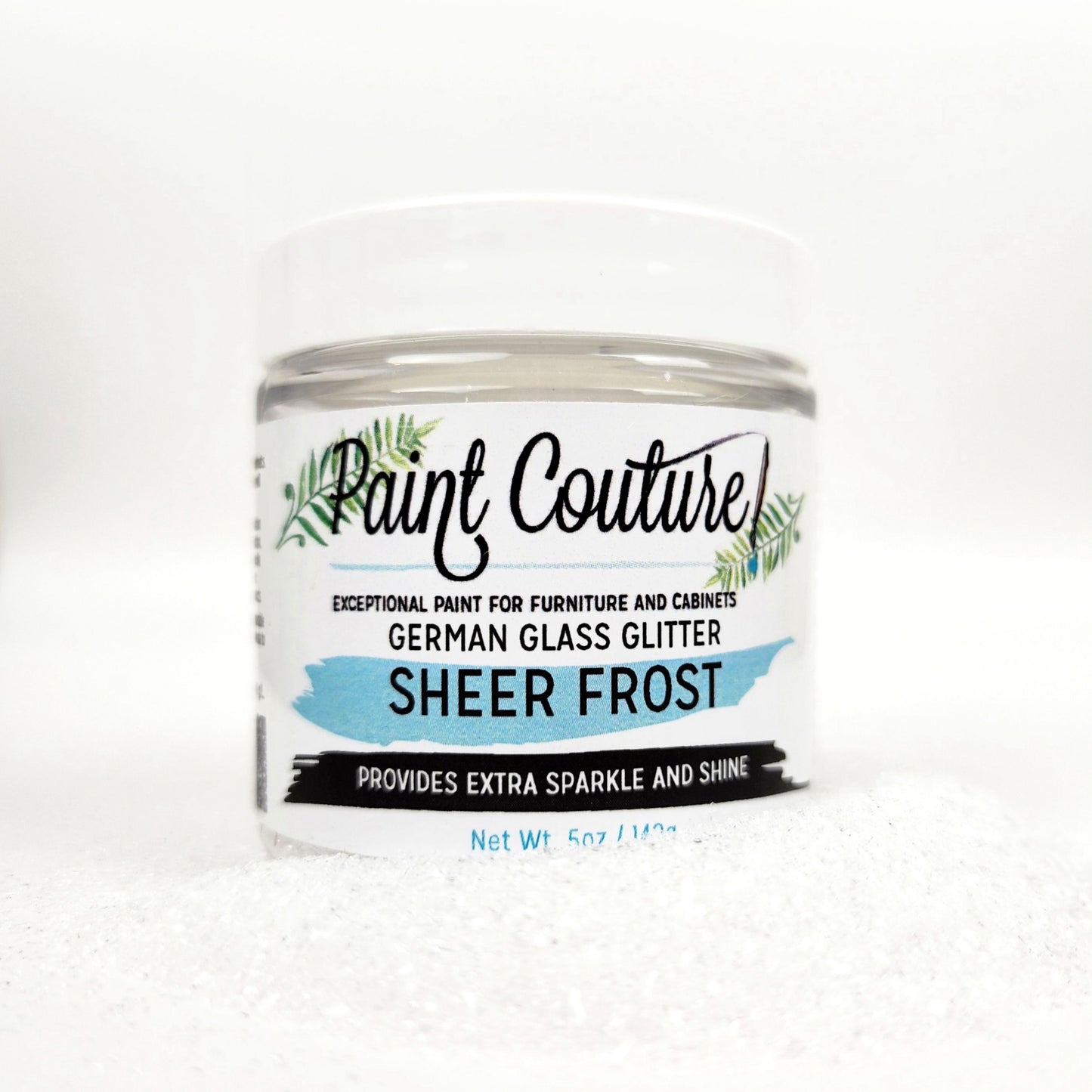 Paint Couture, German Glass Glitter, 2.5 oz, Sparkly, Mixed Media, Crafts