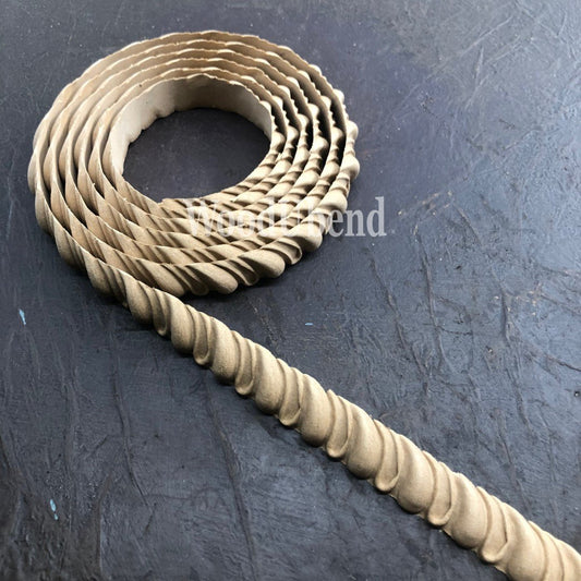 WoodUBend, Pack Of Two, Godroon, Motif, Trims, Trim, TR745.1, 9.4 × 0.8 in