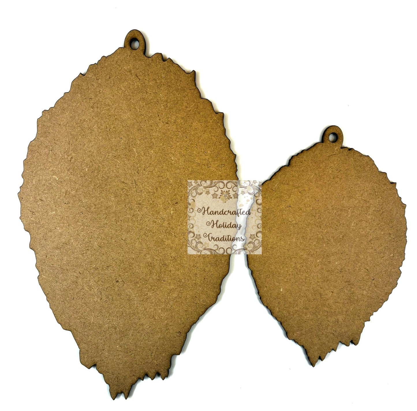 Laser Cut MDF Castings Ornament Blank Base, Re-Design with Prima, Wood Slices, Decoupage, Mixed Media, Crafts