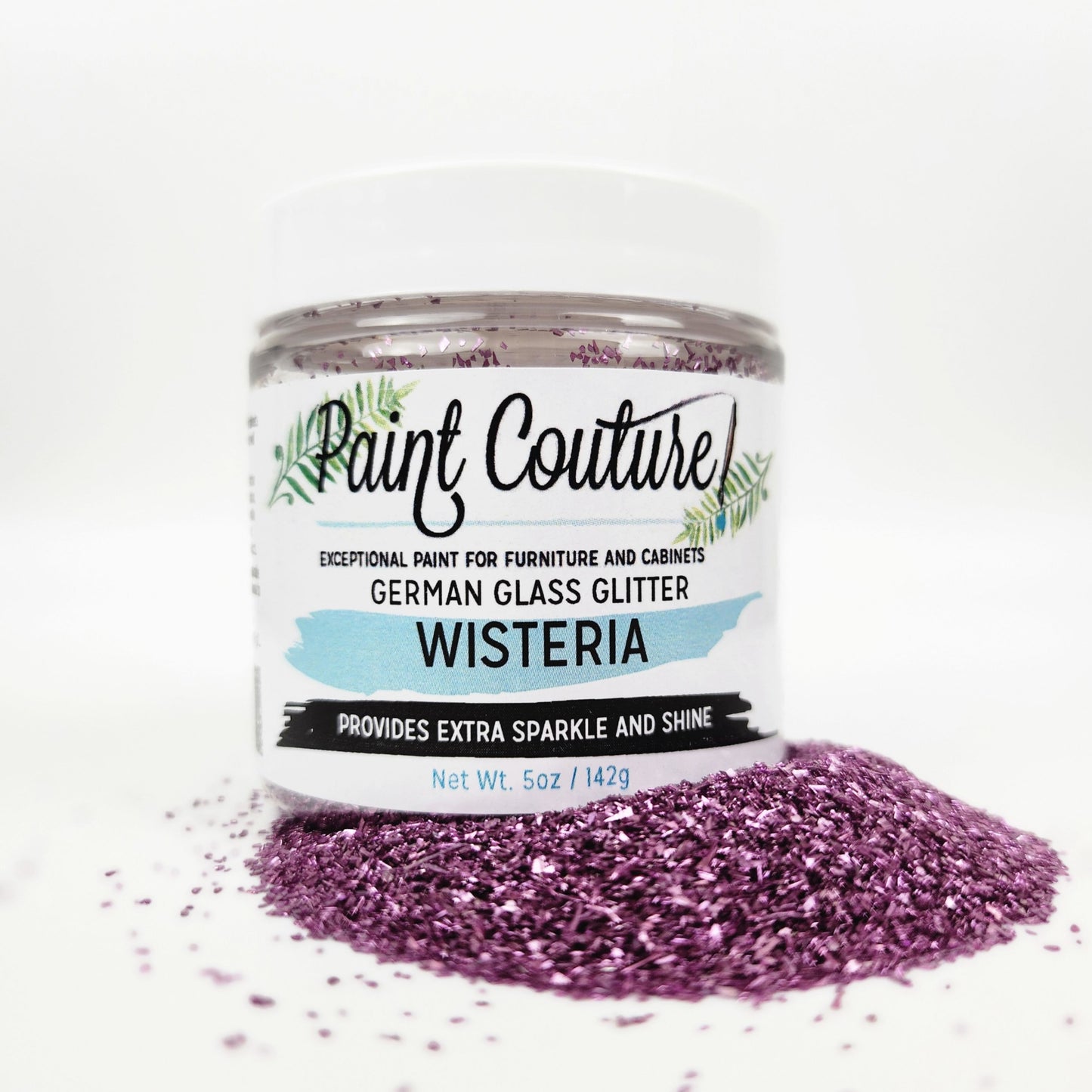 Paint Couture, German Glass Glitter, 2.5 oz, Sparkly, Mixed Media, Crafts