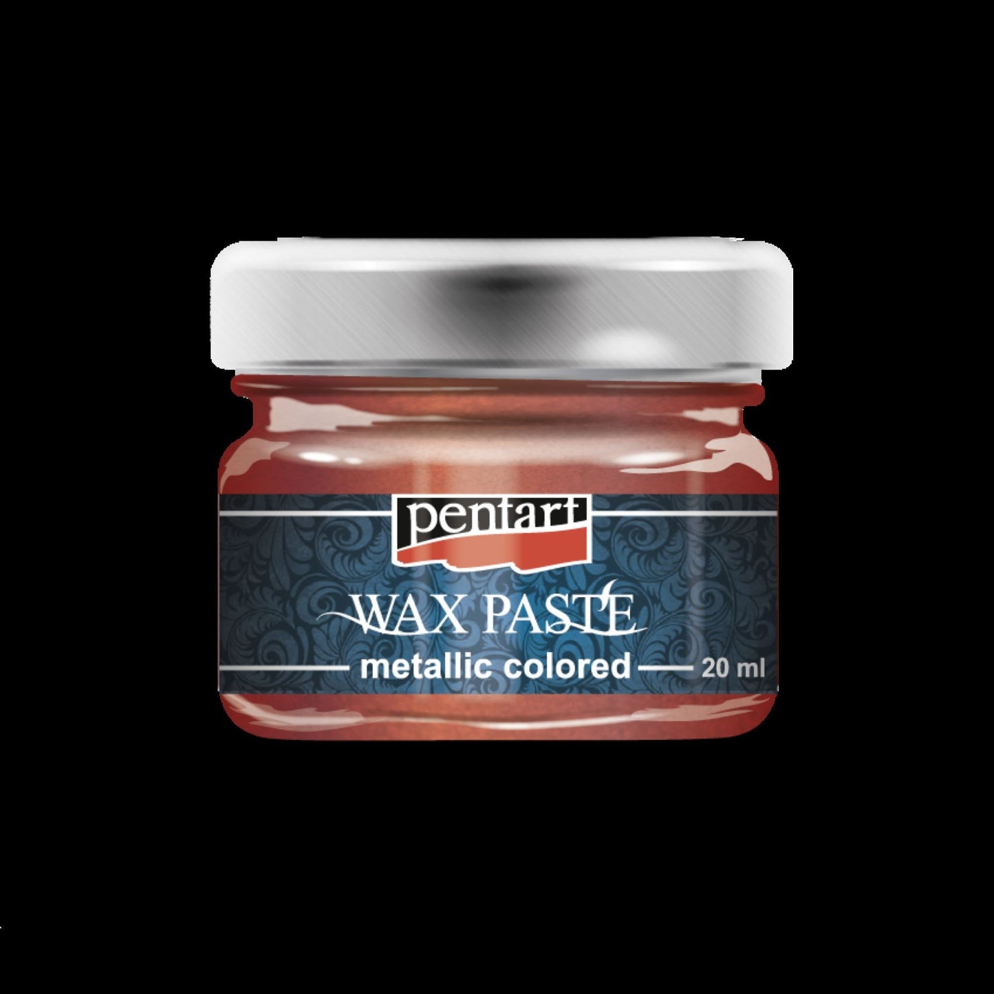 Pentart, Metallic Colored, Wax Paste, 20 ml, Purple, Green, Red, Blue, Turquoise, Bees Wax, Vivid, Shiny