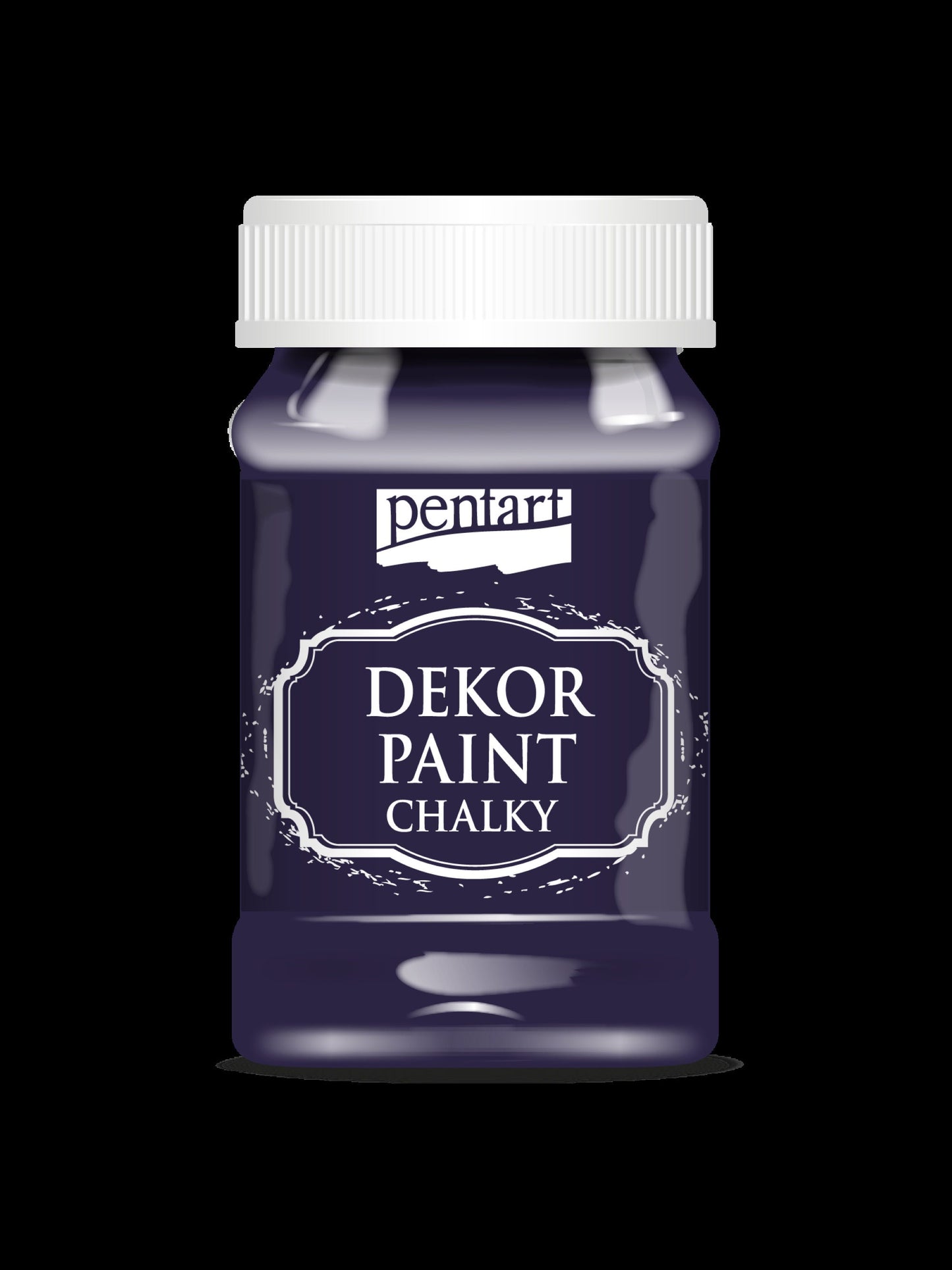 Pentart, Dekor, Chalk Paint, Violet, Purple, Victorian Pink, Eggplant, Burgundy, Country Purple, Chalk Paint, Water based, Matte, 100 ml