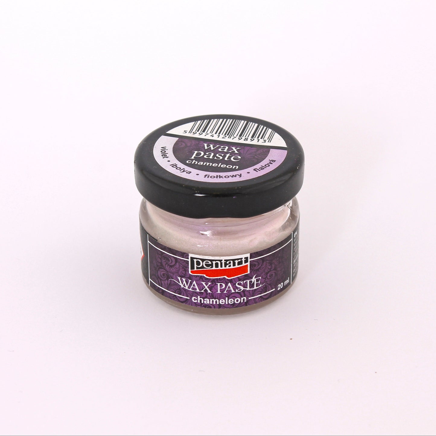 Pentart, Wax Paste, Chameleon, 20 ml, Blue, White Gold, Violet, Iridescent, Metallic, Sparkle