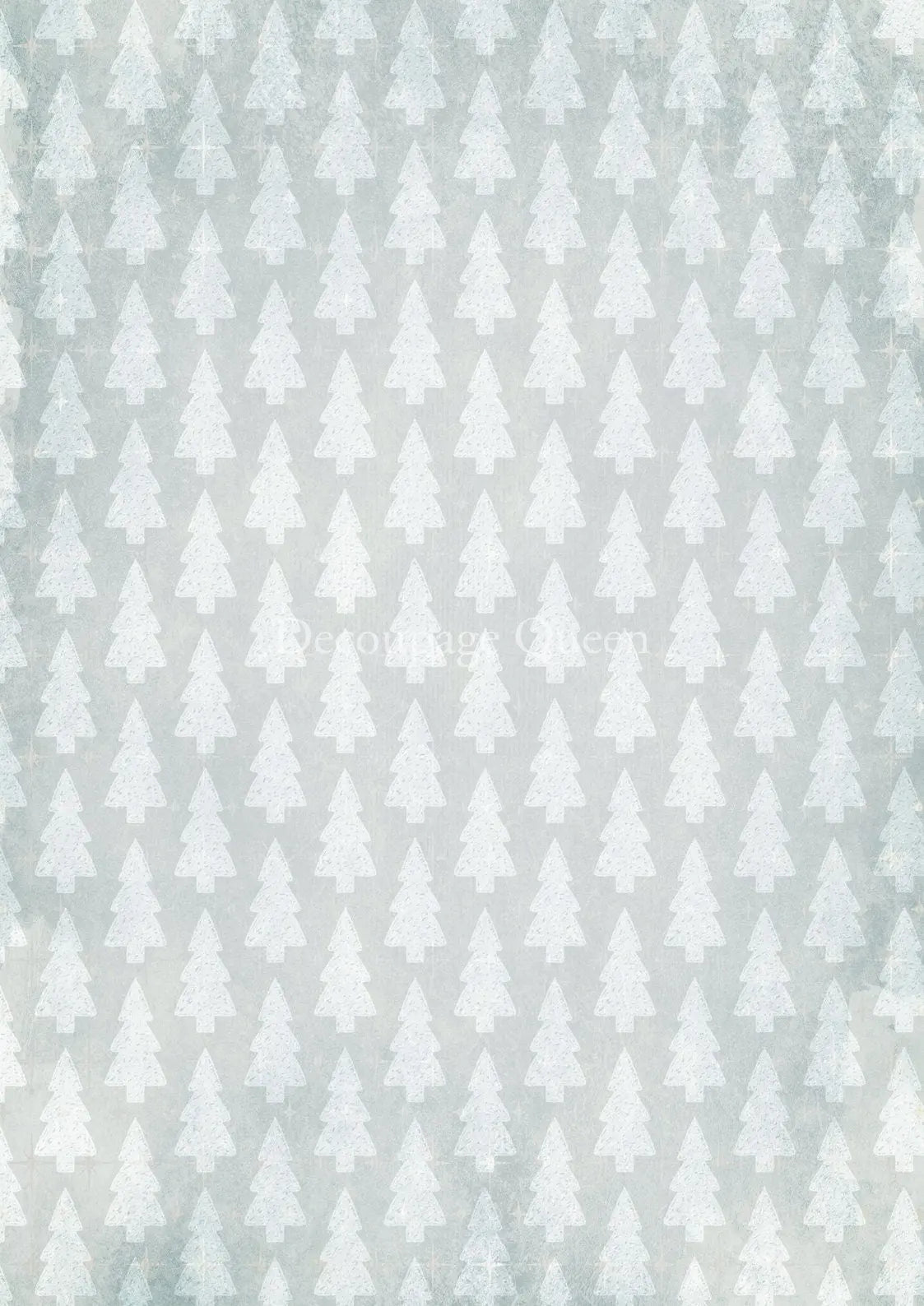 Decoupage Queen, 2023 Winter Release, Christmas, Rice Paper, A4 8.27 X 11.69, Soft Pines, Trees, Background, Wallpaper, 0535 Decoupage Queen