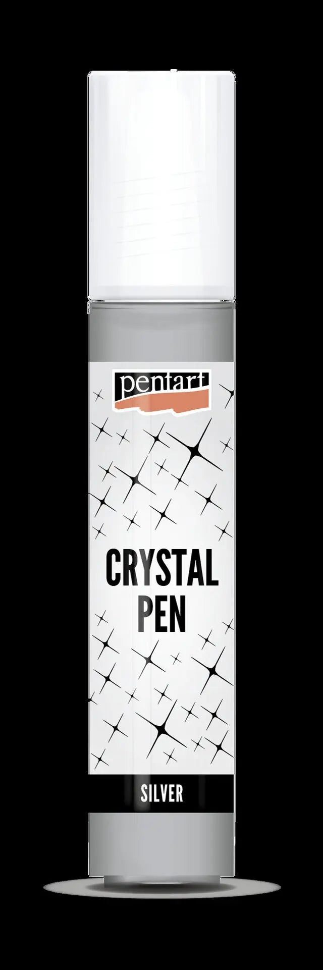 Pentart, Crystal pen, Glitter, Gold, Silver, 30 ml Pentart