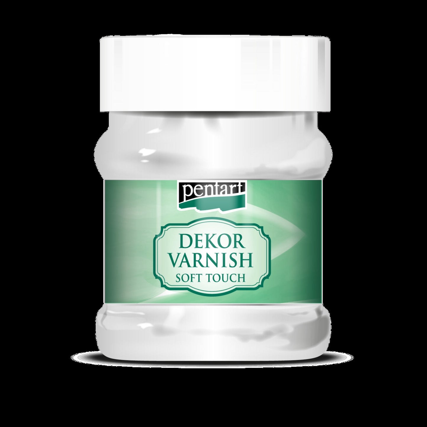 Pentart, Dekor, Soft Touch, Varnish, Sultra-matte 100 ml, 230 ml, Water based