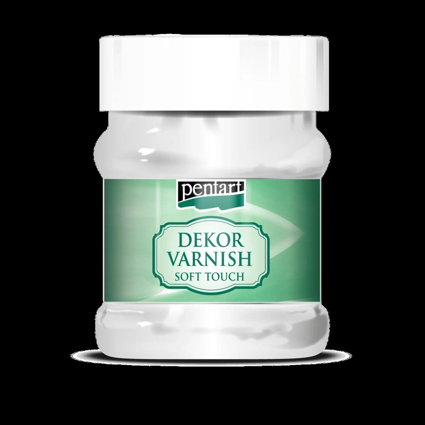 Pentart, Dekor, Soft Touch, Varnish, Sultra-matte 100 ml, 230 ml, Water based Pentart