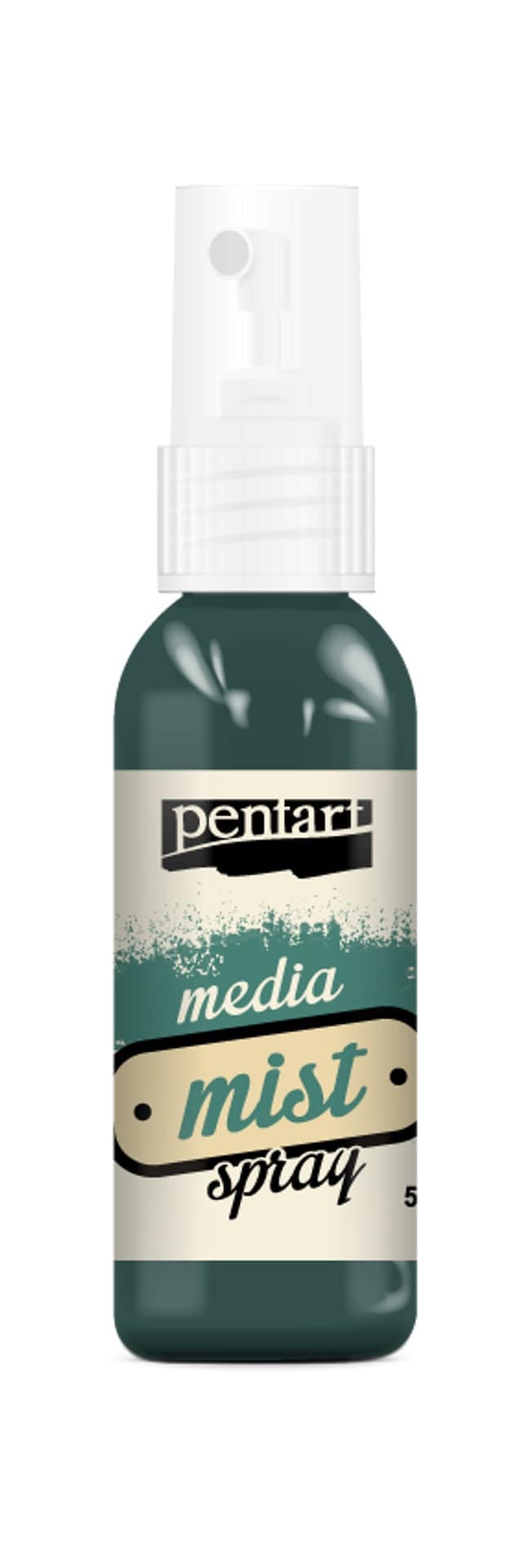 Pentart, Media Mist, Spray, 50 ml, Water-based, Liquid Paint, Vivid Colors, Scrapbooking, Mixed Media, Crafts, Art, Supplies