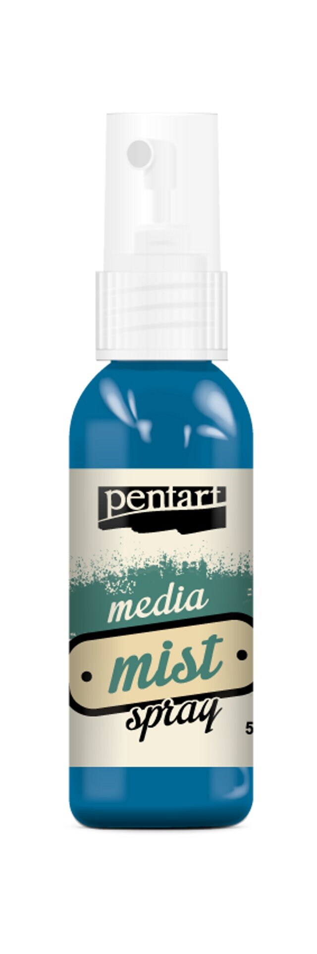 Pentart, Media Mist, Spray, 50 ml, Water-based, Liquid Paint, Vivid Colors, Scrapbooking, Mixed Media, Crafts, Art, Supplies