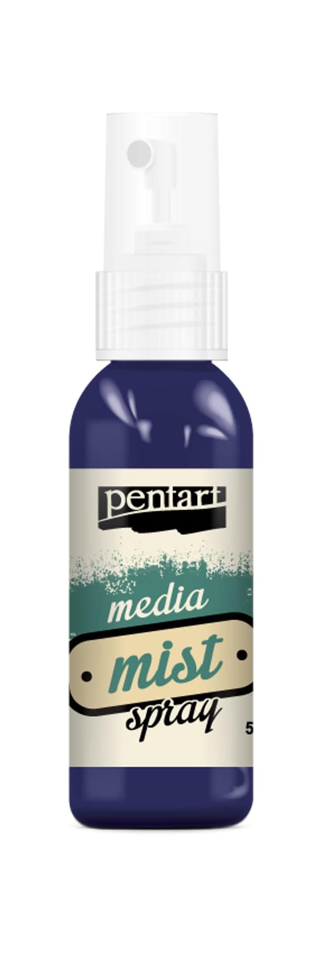 Pentart, Media Mist, Spray, 50 ml, Water-based, Liquid Paint, Vivid Colors, Scrapbooking, Mixed Media, Crafts, Art, Supplies
