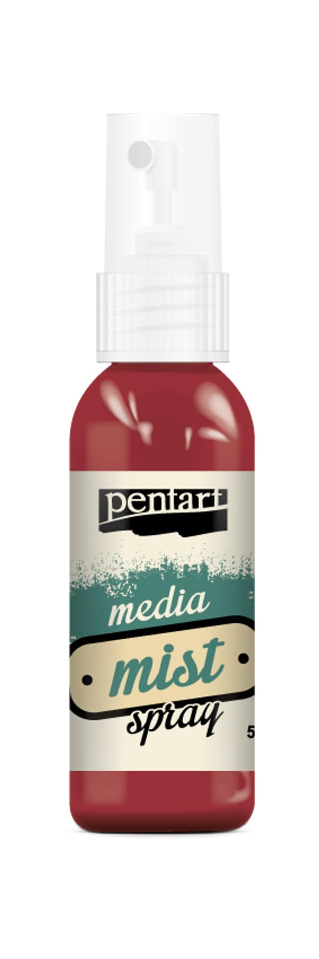 Pentart, Media Mist, Spray, 50 ml, Water-based, Liquid Paint, Vivid Colors, Scrapbooking, Mixed Media, Crafts, Art, Supplies