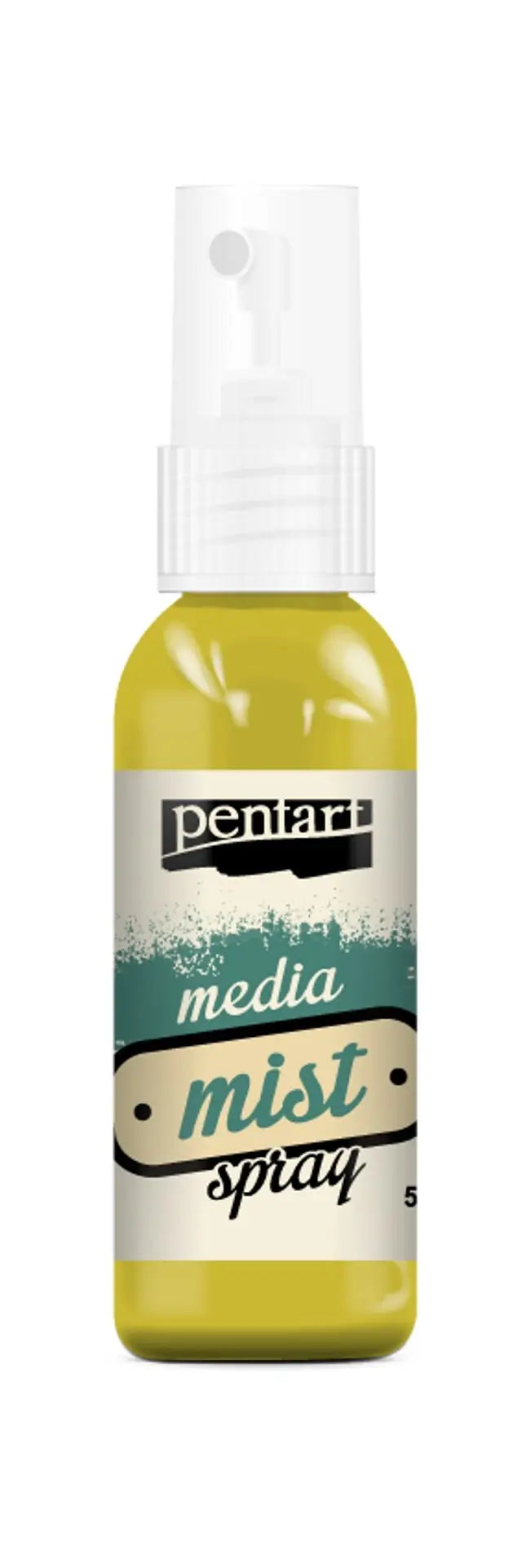 Pentart, Media Mist, Spray, 50 ml, Water-based, Liquid Paint, Vivid Colors, Scrapbooking, Mixed Media, Crafts, Art, Supplies Pentart