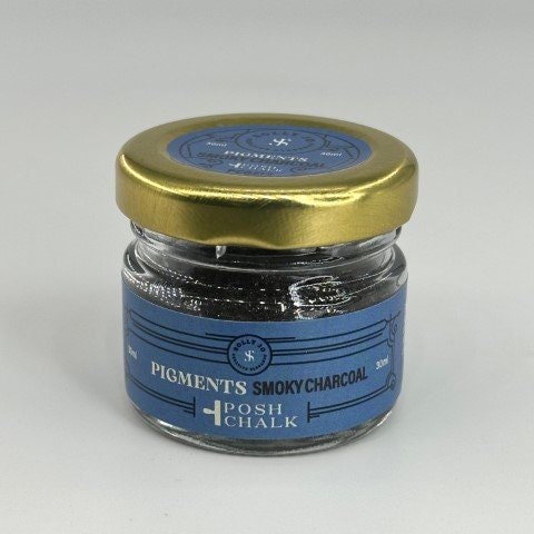 Posh Chalk, Pigments, Smoky, Charcoal, 30ml