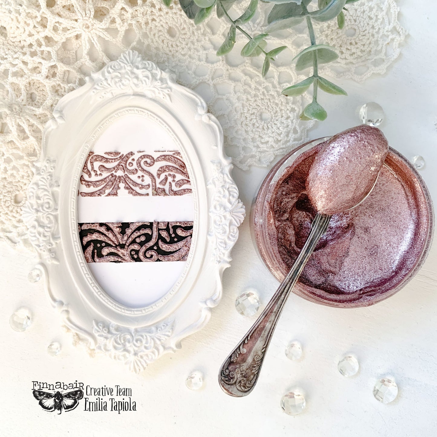 Re-Design Prima, Finnabair, Art Extravagance, Jewel Texture Paste
