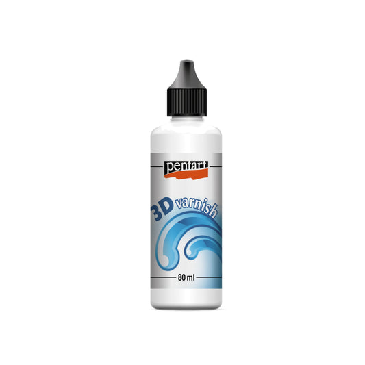 Pentart, 3D Varnish, Water based, water-proof, 80ml