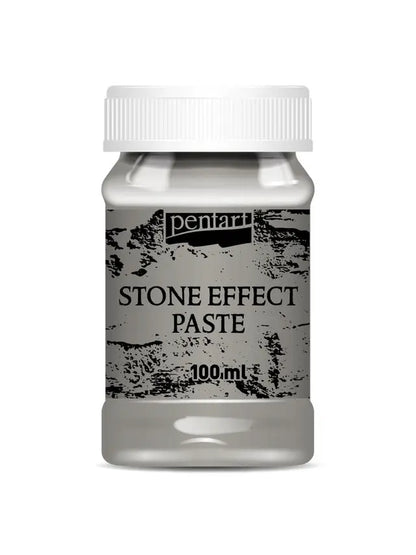 Pentart, Stone Effect Paste, Terra Cotta, Limestone, Sandstone, Cement, Water Based, natural looking stone, 100 ml Pentart