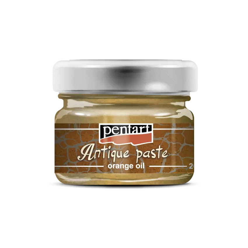 Pentart, Antique Paste, Umbra, White, Silver, Antique Gold, Copper, Gold, Brass, Orange Oil, Bitumen, Solvent based, Aged, Antique Effect Pentart
