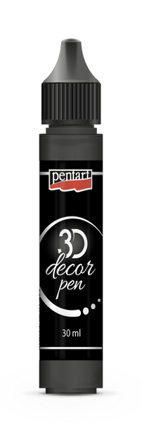 Pentart 3D Decor Paint Pen, Pearl, 30 ml, Premium Quality, DIY Crafts, Mixed Media