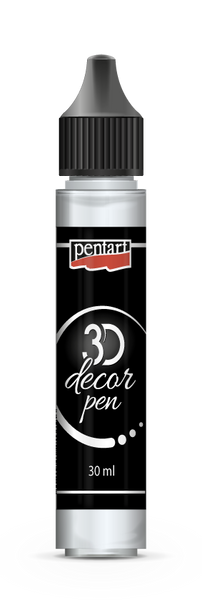 Pentart 3D Decor Paint Pen, Pearl, 30 ml, Premium Quality, DIY Crafts, Mixed Media