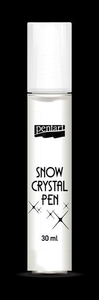 Pentart Dimensional Ice and Snow Crystal Paine Pen, Snow, Ice Effect, 30 ml