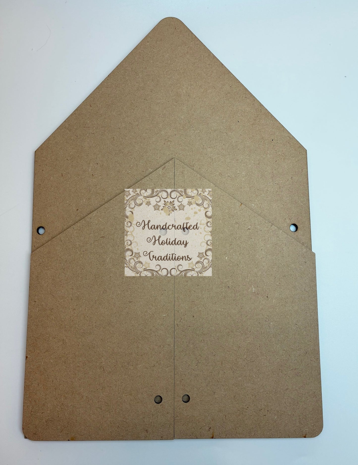 Laser Cut, MDF, Vintage Style, 3 piece, Triptych, Church, Table Top, Screen, Base, Blank, Plaque, Panel, Decoupage, Mixed Media, Crafts