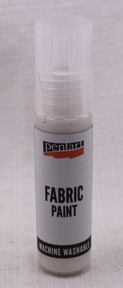 Pentart, Fabric, Textile, Leather, Paint, Pen, 20 ml Water Based, Washable, Pink, Rose, Dark Blue, Pearl White, Pine Green