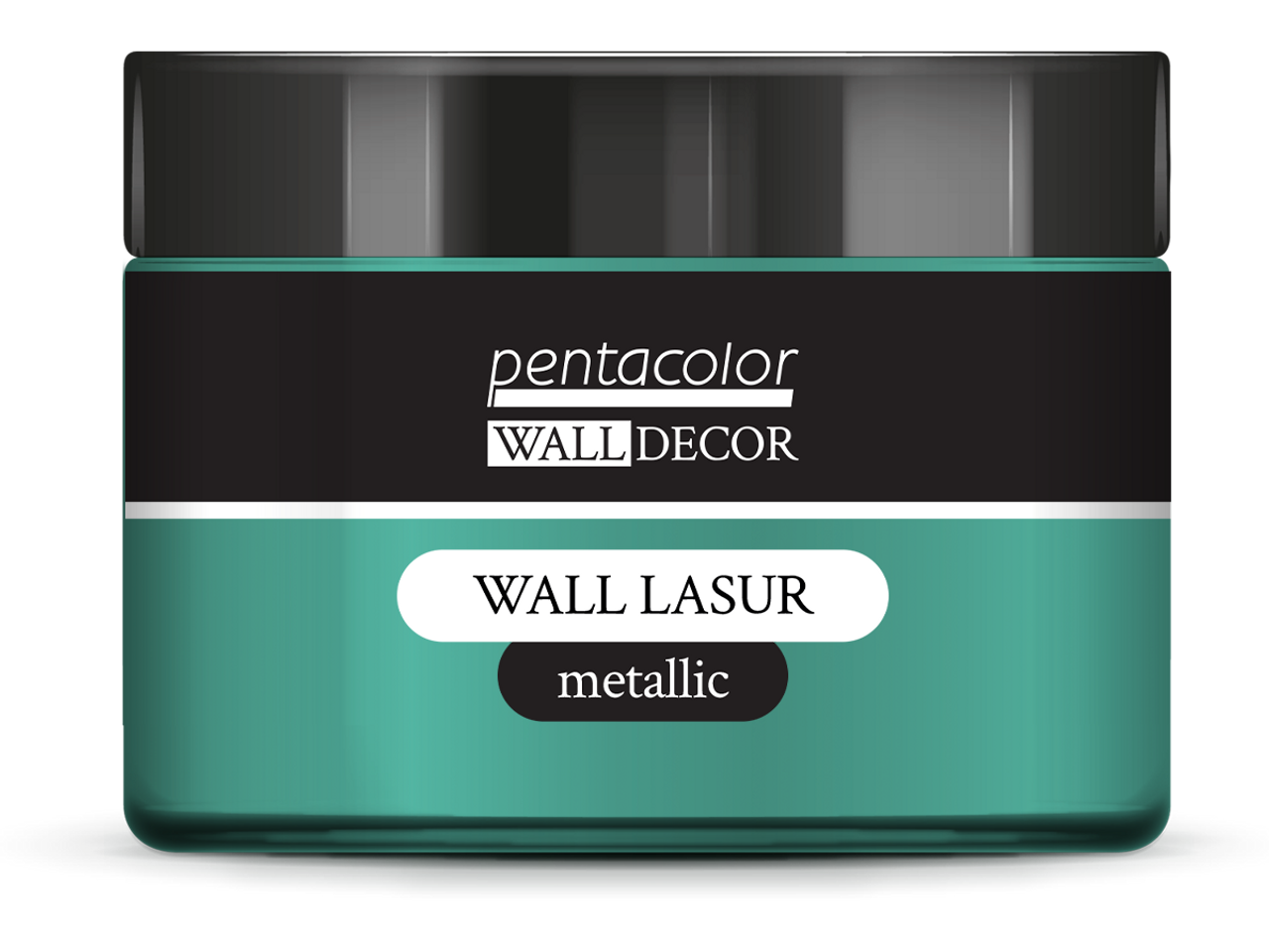Pentart, Wall Lasur, Metallic, Antique, Gel, 150 ml, Patina Blue and Green, Blue-gold, Gold, Pearl Rose, Red Copper