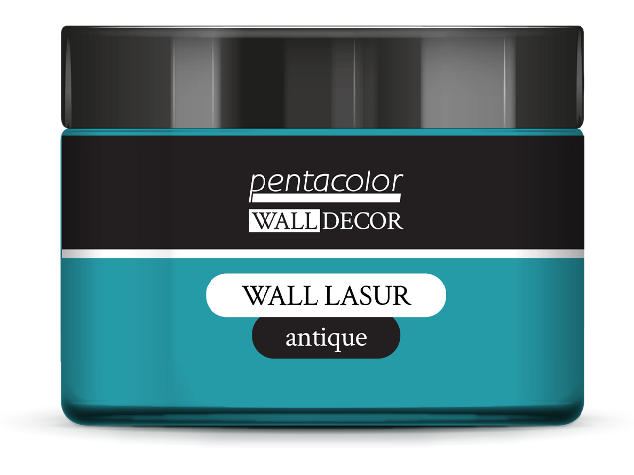 Pentart, Wall Lasur, Metallic, Antique, Gel, 150 ml, Patina Blue and Green, Blue-gold, Gold, Pearl Rose, Red Copper