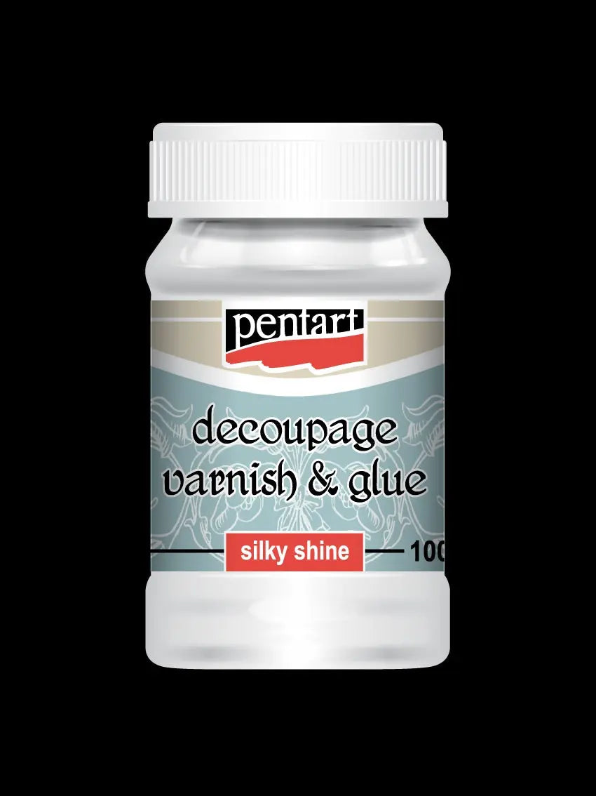 Pentart, Decoupage Varnish and Glue, Matte, Silky Shine, 230 ml, 100 ml, 50 ml Pentart