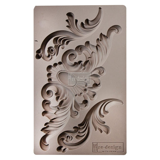 Re-Design with Prima, Silicone Mould, Thorton Medallion, Vintage Style, Food Safe, Silicone, 8 × 5