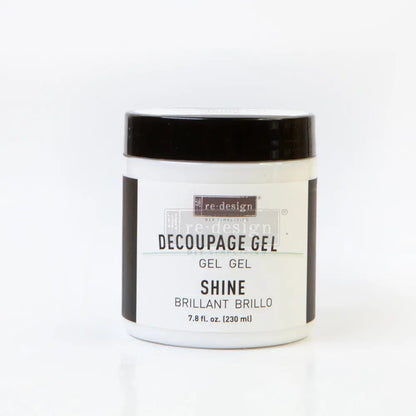 Re-Design with Prima, Decoupage Gel, Varnish, Water-based, Shine or Matte, 230ml Re-Design with Prima