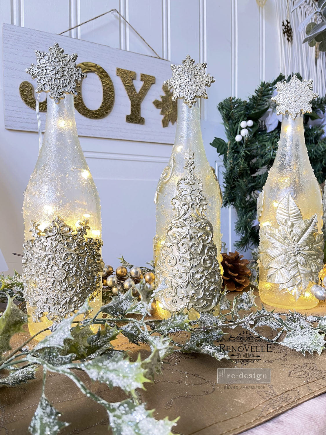 Redesign with Prima, Glorious Tree, Christmas, Decor Mould, Silicone Mold, Food Safe, 5″X8″X8