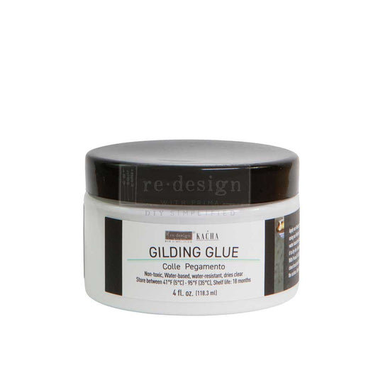 Re-Design with Prima, Kacha, Gilding Glue, Non-toxic, Water based, Tacky glue, 4 oz