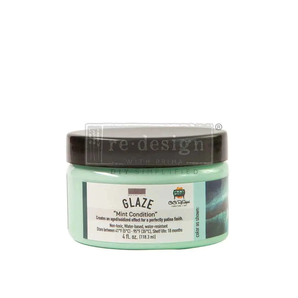 Re-Design with Prima, Restyled, CeCe Glaze, Tigers Eye, Mint Conditions, Shimmer, Coating, Special Dimensional Effect, Water Based Re-Design with Prima